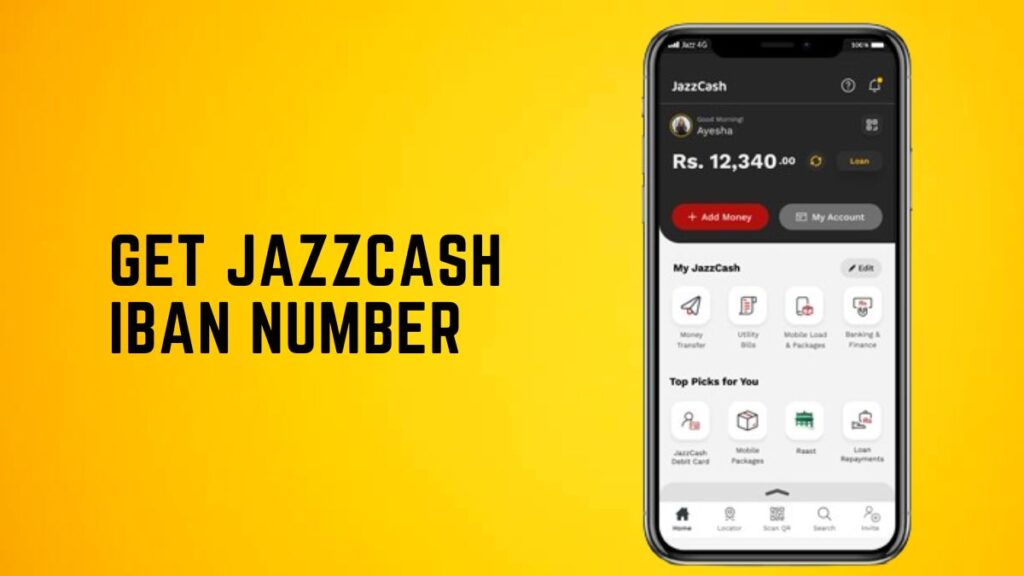 How To Get JazzCash IBAN Number 
