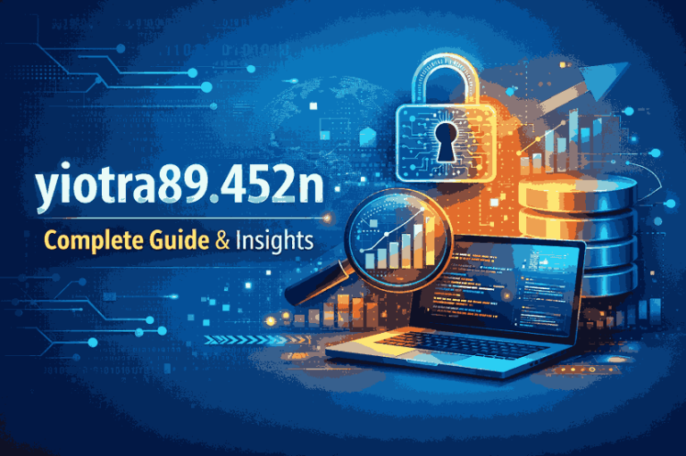 yiotra89.452n – A Complete Guide to Understanding Its Purpose and Potential